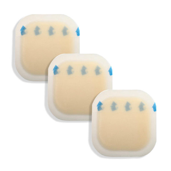 High Absorption Hydrocolloid Wound Dressings Bandages Anti Tear For