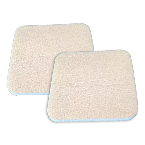 Iso Waterproof Foam Wound Dressing White High Absorption Medical 10x10cm