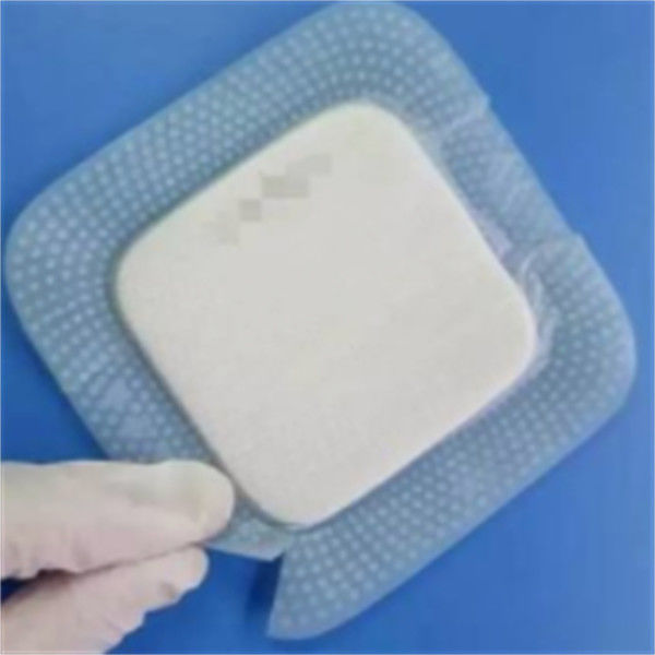 Medical Adhesive Non Woven Wound Dressing ISO13485 Light Yellow