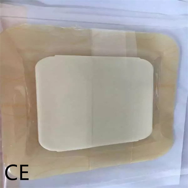 Bordered Silicone Adhesive Dressing Soft Wound Bed Sore Dressing Pad 10
