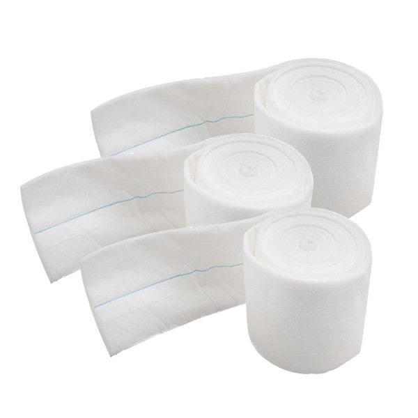 Breathable Sterile Gauze Wound Dressing Roll 400mm Spunlaced Waterproof