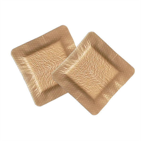 Deep 5x5cm Silicone Foam Dressing Self Adherent For Pressure Ulcer