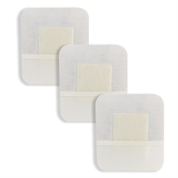 ISO Sterilization Foam Silver Alginate Dressing For Wound Care