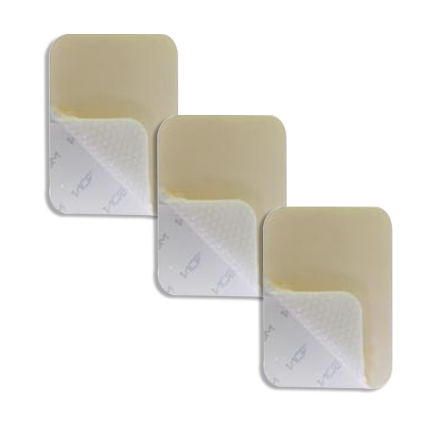 Light Yellow Surgical PU Film Dressing Venous Ulcers Waterproof Wearproof